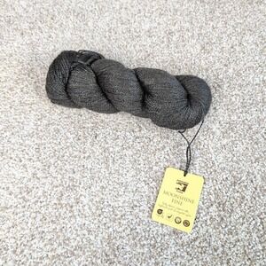 Juniper Moon‎ Farm Moonshine Fine Yarn Gray Alpaca Wool Silk Nylon Blend